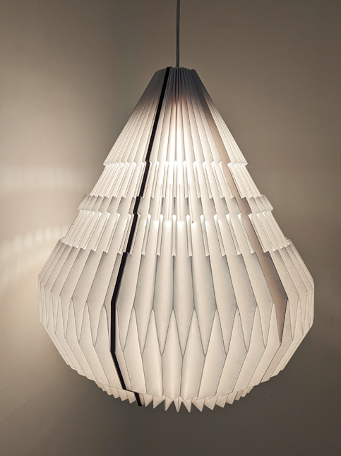 Origami inspired sustainable lighting – Beautiful Homes